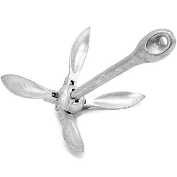 Crown Sporting Goods Folding Grapnel Boat Anchor