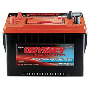 Odyssey 34M-PC1500ST Trolling Thunder Dual Battery