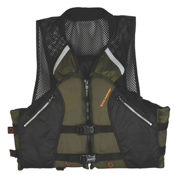 Stearns Comfort Series Collared Angler Vest